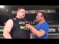 Zydrunas Zavickas After Winning 2014 Arnold Brazil Pro Strongman