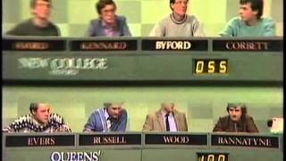Rabbi Kennard on University Challenge 24 June 1984 Rabbi Kennard on University Challenge 24 June 1984