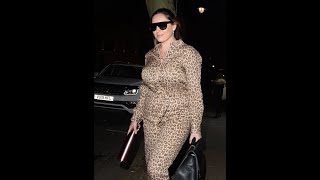 Kelly Brook Leaving The Heart Fm Studios
