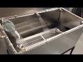 Video 4FT Stainless Steel Hydrographics Rinse Tank