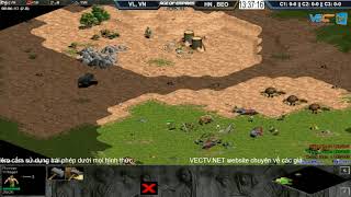 AOE|| 2vs2 Random VaneLove, Văn Nhất vs Hưng Nhổn, Beo Ngày 31/08/2017