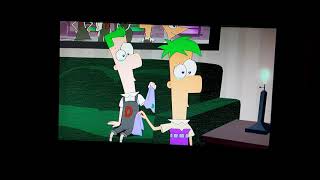 Phineas, Ferb, And Perry Meets 2D Phineas, 2D Ferb, And 2D Candace 10Th Anniversary Edition