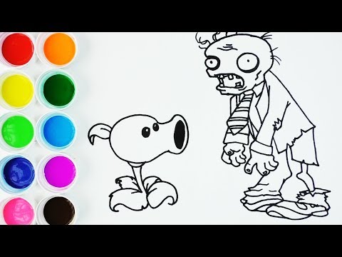 Рисуем зомби с детьми Рисуем зомби с детьми