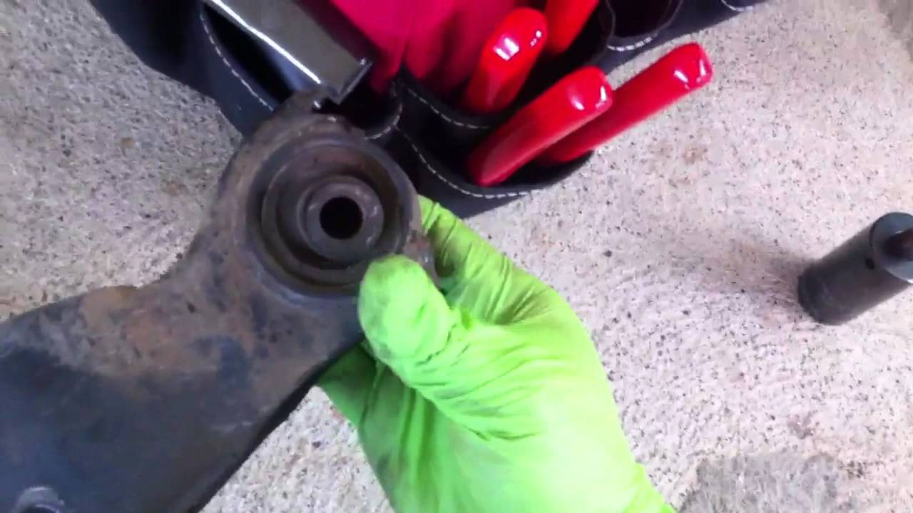 Lancer TSB rear control arm outer bushing squeaks YouTube