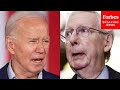 'We Can't Afford Weakness': McConnell Demands Hardline Action From Biden Against Iran