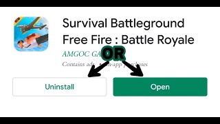 Survival Battleground Free Fire: Battle Royale || full review || playing experie