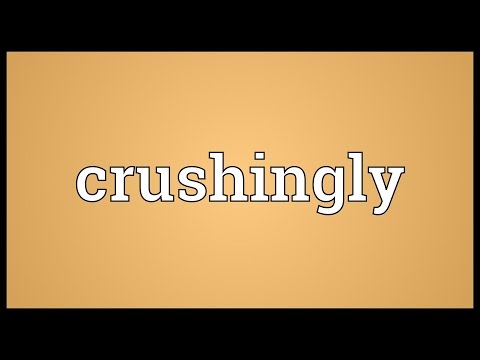 Header of crushingly