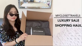 Luxury Sale Shopping Haul From Netaporter Myclosettravels