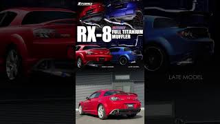 --Mazda Rx-8-- Tomei Expreme-Ti Full Anium Muffler Rotary Sound