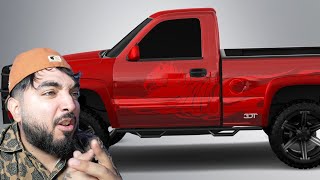 Customizing My Dream Truck On 3D Tuning Mamalona Build