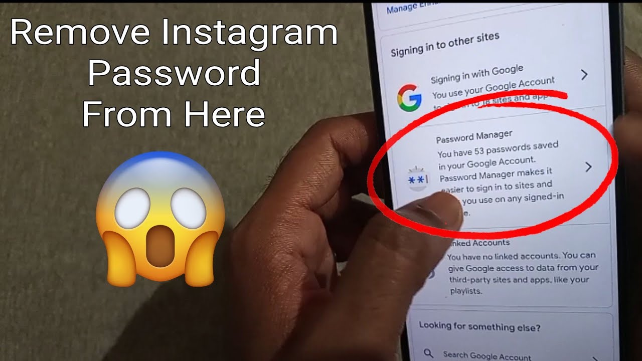 How To Remove Instagram Password From Google Account ( How To Remove Instagram Password From Google Account (