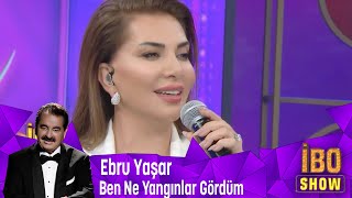 Ebru Yaşar '' Ben Ne Yangınlar Gördüm '' isimli şarkısını seslendiriyor