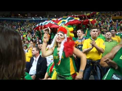 Lietuvos krepšinio sirgaliai (Lietuva - Vokietija)