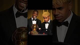 Dembele Eats Yamals Hair At Ballon Dor