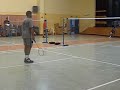 Lelan (Leon) vs Jay (ISG vs ISM) U-14 CBSE Badminton Clusters 2012 at ISWK-Muscat-Oman.