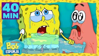 Bob Esponja Momentos Mais Tristes Do Bob Esponja Por 40 Minutos Bob Esponja Em Português