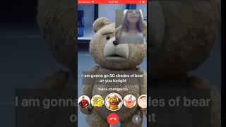 Mod Talk App - Ted 50 Shades Of Bear