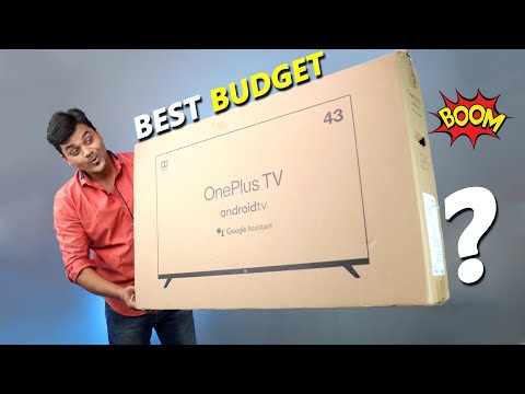 OnePlus 43 inch TV Unboxing & First Impressions 🔥🔥🔥 Best Smart TV 23K ஆனால் ???