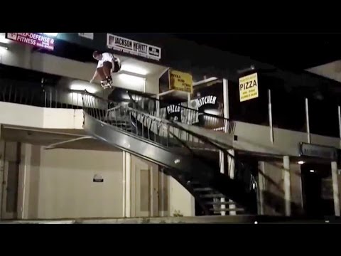 INSTABLAST! - NO WHEELS SHREDDING!!?! INSANE BS Smith!! Huge Chris Joslin Ollie!!!