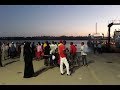 A vehicle plunges into the Indian Ocean at the Likoni channel...