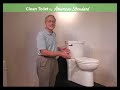 The Clean Toilet by American Standard