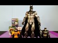 Batman Arkham Asylum Armored Statue Unboxing + DC Comics Toys Surprise Packs + Kinder Surprise Egg
