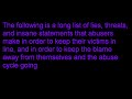 Emotional Abuse: Lies Abusers Tell