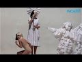 Ellen DeGeneres And Heidi Klum Perform As Sia And Maddie Ziegler For Halloween Ellen DeGeneres And Heidi Klum Perform As Sia And Maddie Ziegler For Halloween