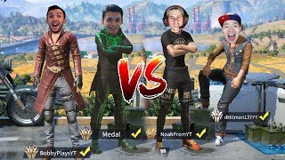 YOUTUBER 2V2 IN RULES OF SURVIVAL! Medal and Bobby Plays vs NoahFromYoutube and dHitman! YOUTUBER 2V2 IN RULES OF SURVIVAL! Medal and Bobby Plays vs NoahFromYoutube and dHitman!