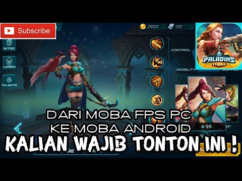 Paladins Strike Indonesia First Gameplay MOBA Android - INI GAME BERAT ! android game
