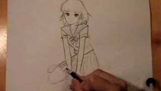How To Draw A Manga/Anime Girl v.2 ("Miki Falls")