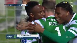 Goal | Golo Jovane: Sporting (2)-1 FC Porto (Taça da Liga 20/21 - Meias-Finais)