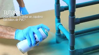 Tutorial DIY - Zapatero con tubos de PVC
