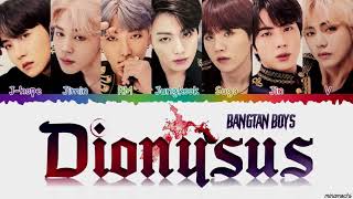 BTS- DIONYSUS LYRICS 1 HOUR LOOP NO ADS!!