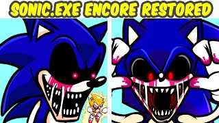 FNF Mods Meeting - Sonic No Effect Meets Encore Bo by Abbysek on