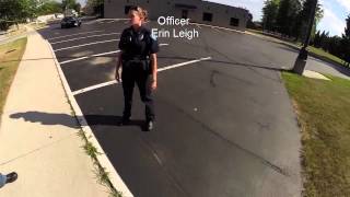 Open Carry - New Officer Doesn't Get It - New Holstein, WI
