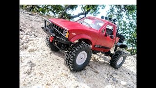 This Cheap RC Crawler Is a TON OF FUN! WPL 1/16 Mini Semi Truck Hercules