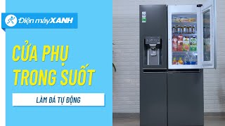 Tủ Lạnh Lg Instaview 601 Lít Cửa Phụ Trong Suốt, Làm Đá Tự Động Gr-X247Mc Điện Máy Xanh