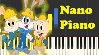 Bugs Bunny Builders Theme Song Piano Tutorial Nano Piano