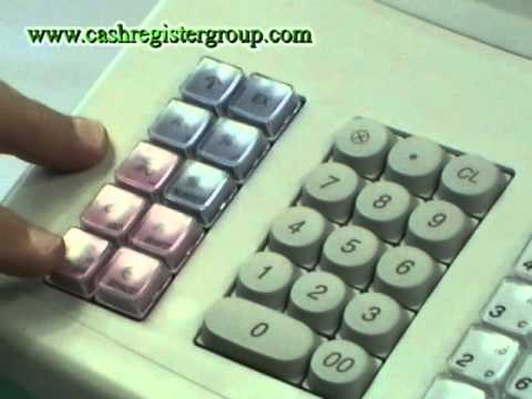 How To Program A Cash Register Sharp Xe-A203