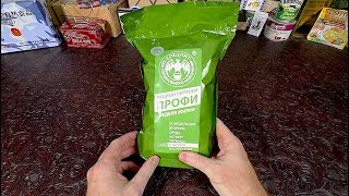 NEW Russian Survival Ration Week Of Life Saturday Menu MRE Review