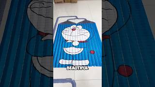 Omg Poor Dad Turns Playing Cards Into A Doraemon Painting