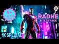 Radhe Title Track || Iron Man || Avengers