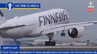 8+ HOURS of ACTION PACKED 🔴LIVE Stream Coverage at Los Angeles International Airport (LAX)