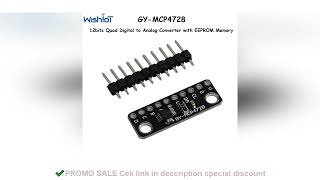 Mcp4728 12 Bit Quad Digital To Og Converter With Eeprom Memory Dac Breakout Sensor Module I2C In