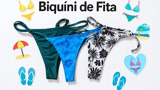 Tanguinha Valentina Transformada Em Biquíni De Fita
