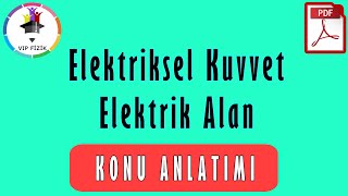 Elektriksel Kuvvet, Elektrik Alan Konu Anlatımı | PDF | TYT Fizik #2022