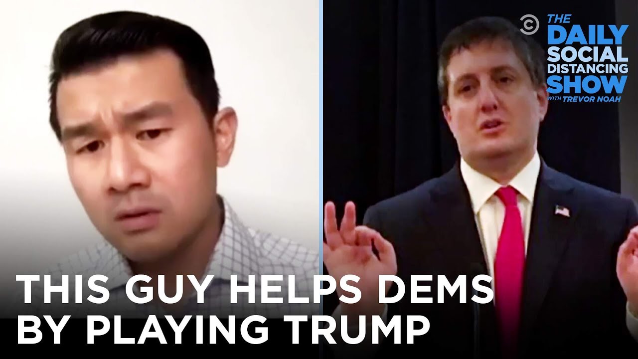 Meet The Man Who Played Trump During 2016 Presidential Debate Prep | The Daily Show