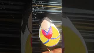 Painting Japanese Doll ..