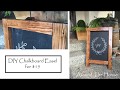 DIY Chalkboard Easel for $15